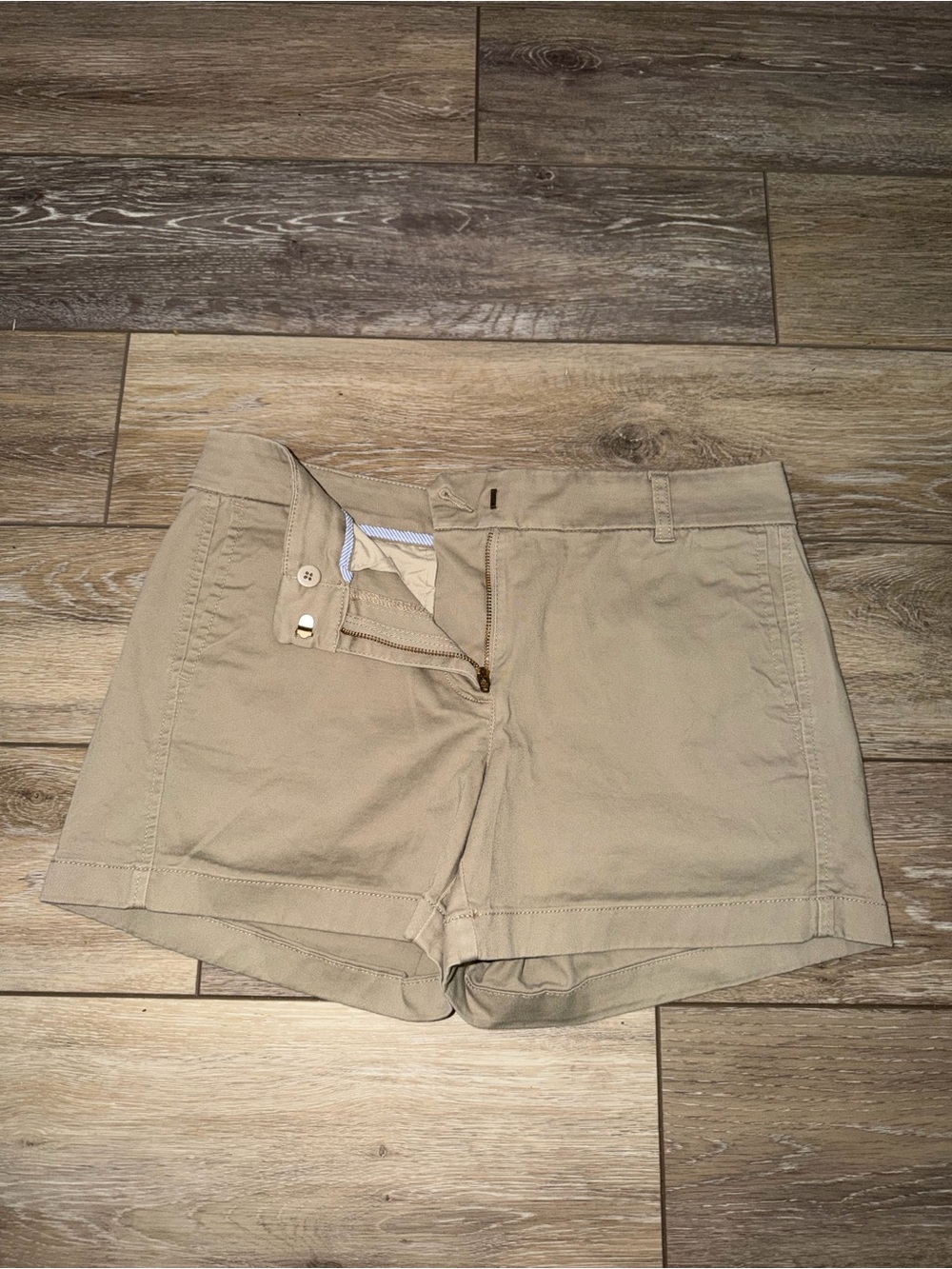 J. Crew Beige Chino Shorts